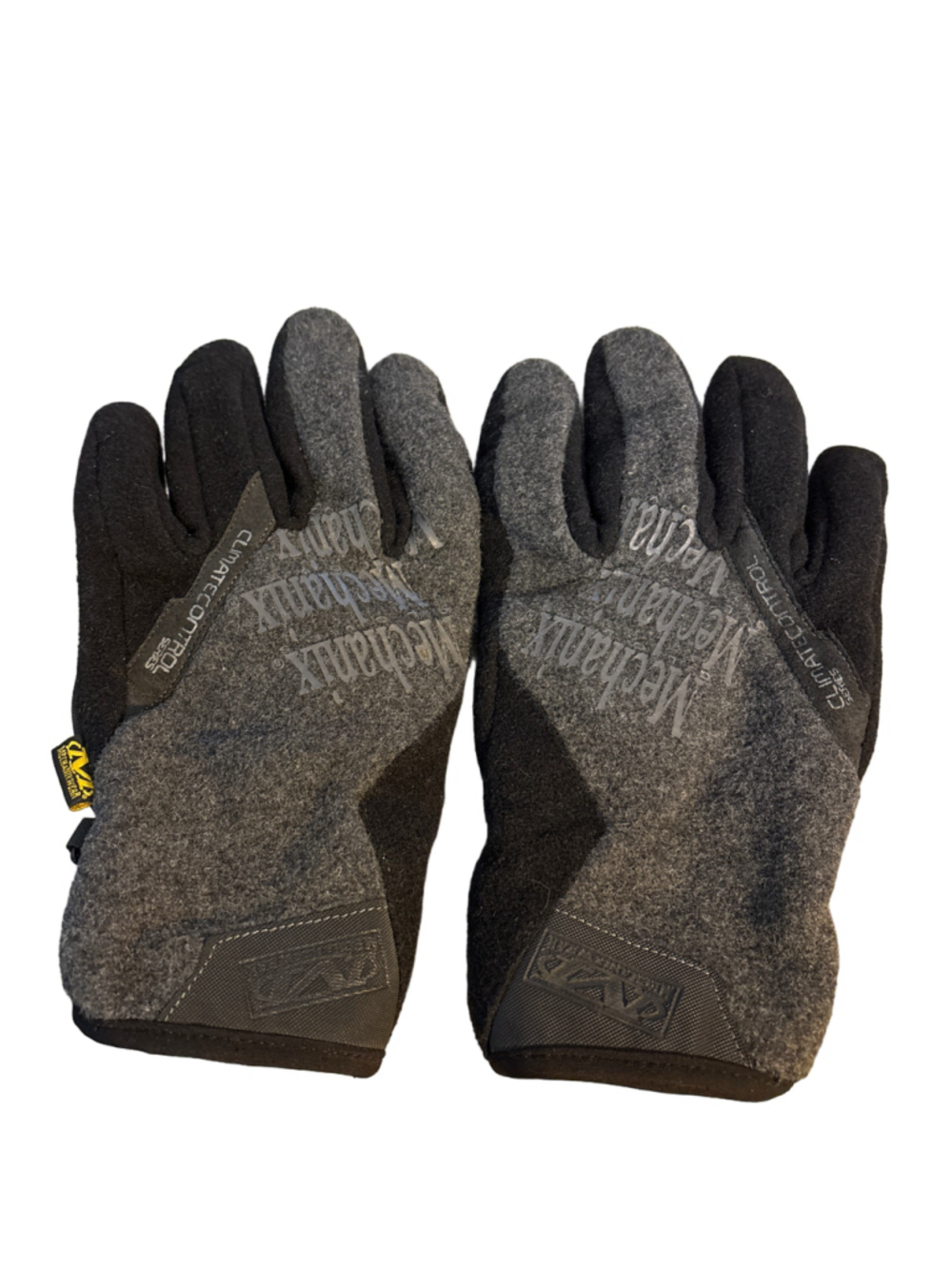 Men's Mechanix Wear Cold Weather Work Gloves XL Black Grey